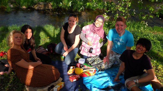 Praktischer Kulturkontakt (Foto: Jessica Pieper) Praktischer Kulturkontakt (Foto: Jessica Pieper)