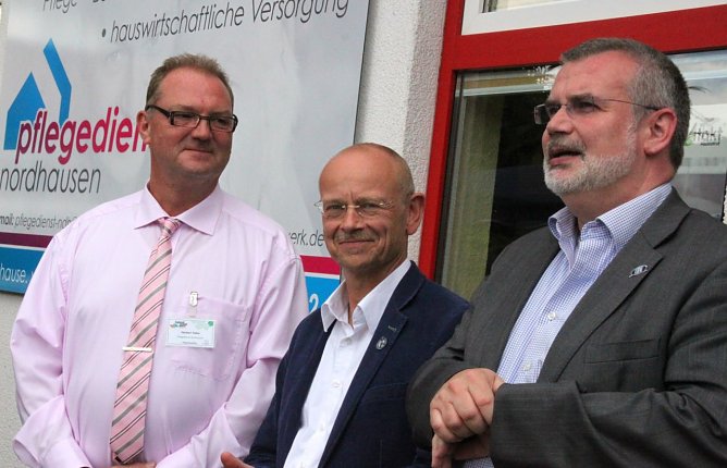 Pflegedienst er&ouml;ffnet (Foto: S. Spehr)