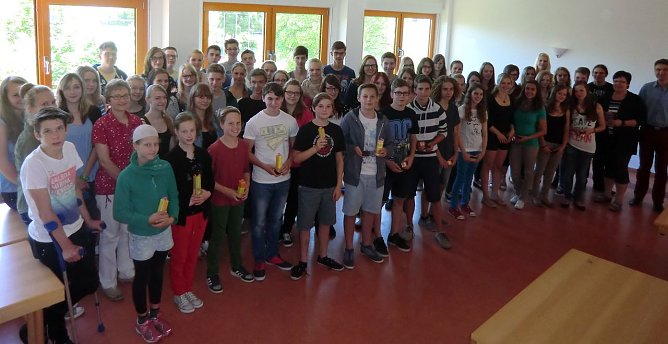 Auszeichnung vom F&ouml;rderverein (Foto: privat)