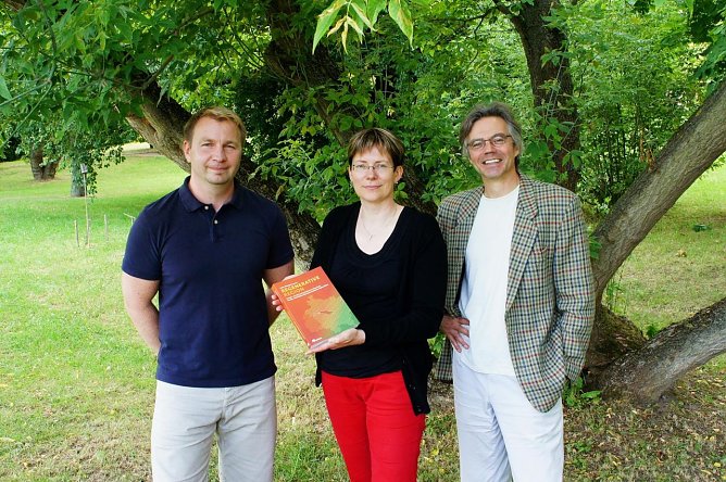 Die Forscher pr&auml;sentieren ihren Bericht (Foto: Erik Baldamus)