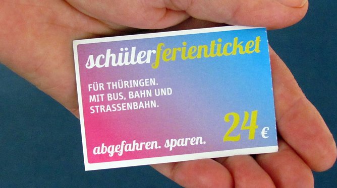 Sch&uuml;ler-Ferien-Ticket (Foto: Verkehrsbetriebe Nordhausen)