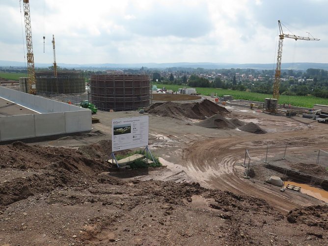 Blick auf die Baustelle bei Bielen (Foto: nnz) Blick auf die Baustelle bei Bielen (Foto: nnz)
