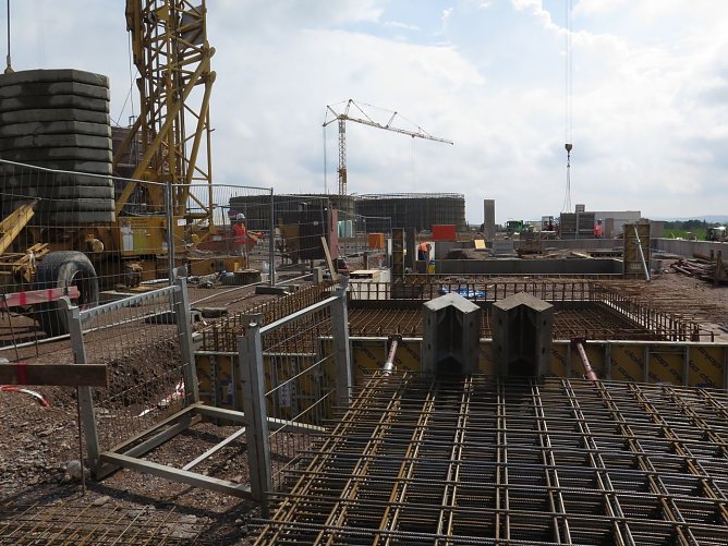 Biomethananlage im Bau (Foto: nnz) Biomethananlage im Bau (Foto: nnz)