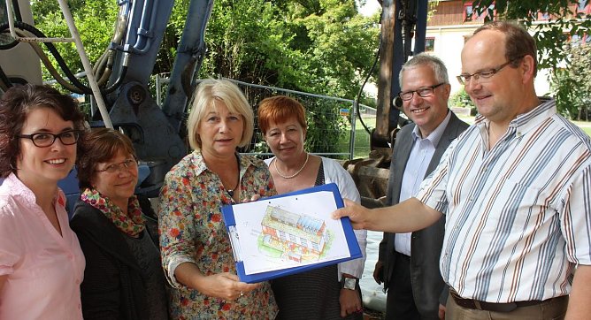 Hier wird gebaut (Foto: P. Grabe|Stadtverwaltung Nordhausen)