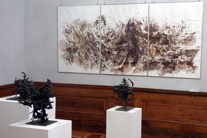 Blick in die Ausstellung (Foto: Archiv Kneffel) Blick in die Ausstellung (Foto: Archiv Kneffel)