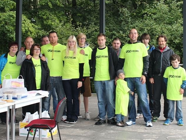 Unter Sportlern geholfen (Foto: privat)