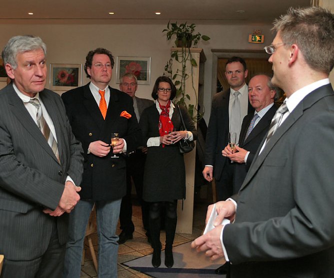 Empfang in der Kalkh&uuml;tte (Foto: Knauf)