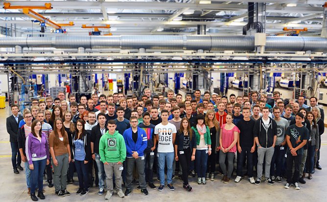 WAGO begrüßt 85 neue Auszubildende und Studenten (Foto: Wago) WAGO begrüßt 85 neue Auszubildende und Studenten (Foto: Wago)