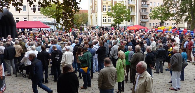 Zuspruch f&uuml;r die LINKE? (Foto: nnz)