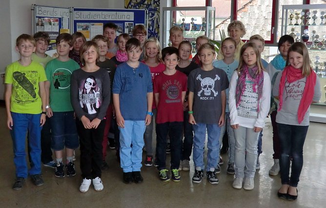 F&uuml;nfte Klasse (Foto: Konny Hornung)