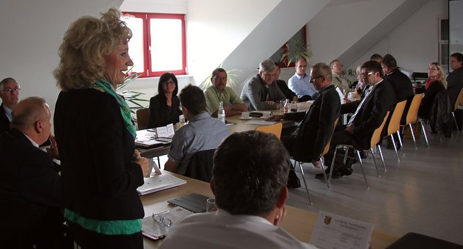 Informationen zum Brandschutz (Foto: J. Piper)