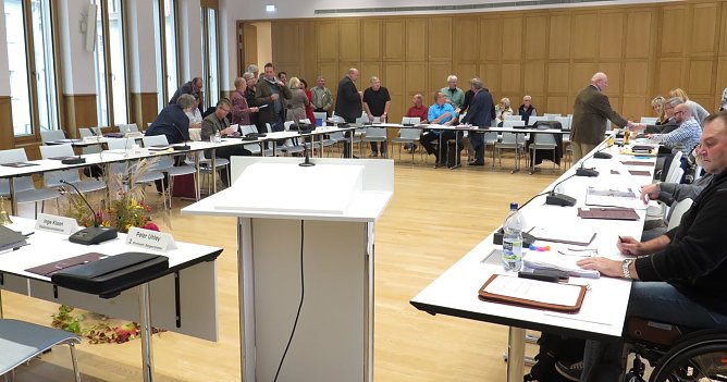 Blick in den Ratssaal (Foto: nnz)