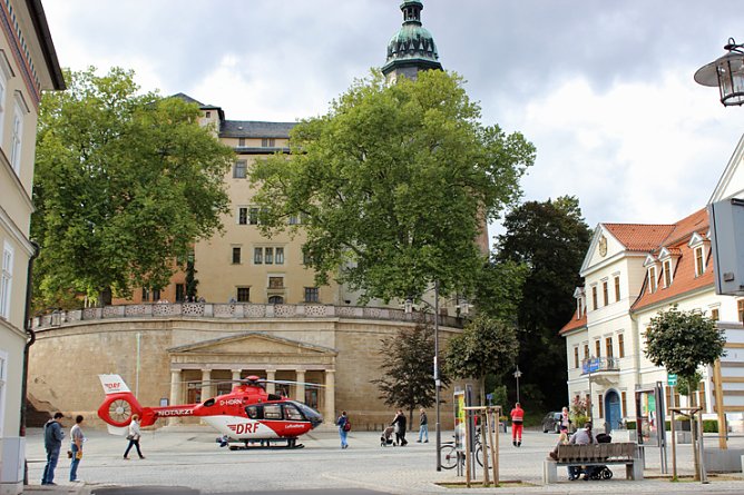 Landeplatz Markt Sondershausen (Foto: Karl-Heinz Herrmann)