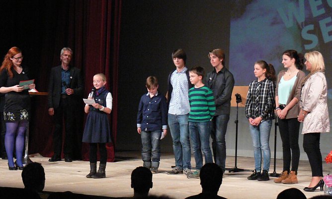 Preisverkündung (Foto: Birgit Susemihl) Preisverkündung (Foto: Birgit Susemihl)