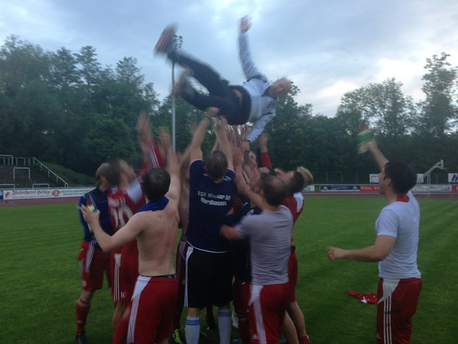 Das war der Aufstieg in die Regionalliga (Foto: F. Kirchhoff)