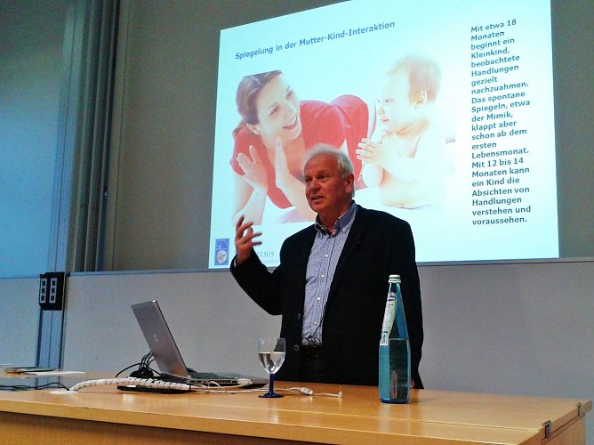 Prof. Dr. G&uuml;nter Schiepek zu Gast an der FH Nordhausen (Foto: FHN)
