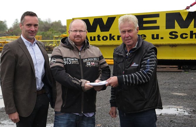 Von links: Niels Neu, Tobias Jung, Hans-Joachim Junker (Foto: NUV) Von links: Niels Neu, Tobias Jung, Hans-Joachim Junker (Foto: NUV)