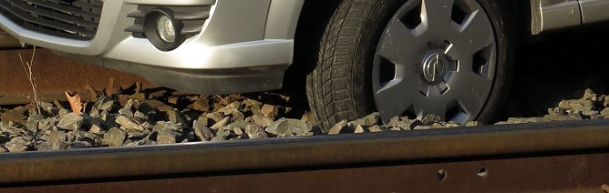 Im Schotterbett (Foto: nnz)