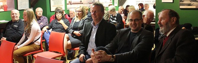 Die SPD Nordhausen gedachte ihrer Wiedergr&uuml;ndung vor 25 Jahren (Foto: Angelo Glashagel)