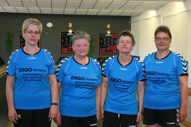 In Topform: die Salzaer Keglerinnen (Foto: Uwe Tittel)