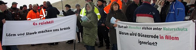 Protest am 5. Dezember 2012 (Foto: J. Piper)