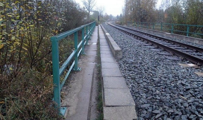 Gefahr neben den Gleisen (Foto: Bundespolizei)