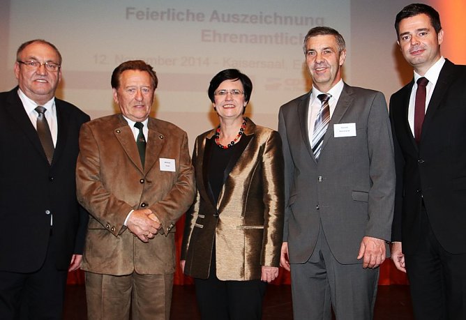 F&uuml;r das Ehrenamt geehrt (Foto: CDU)