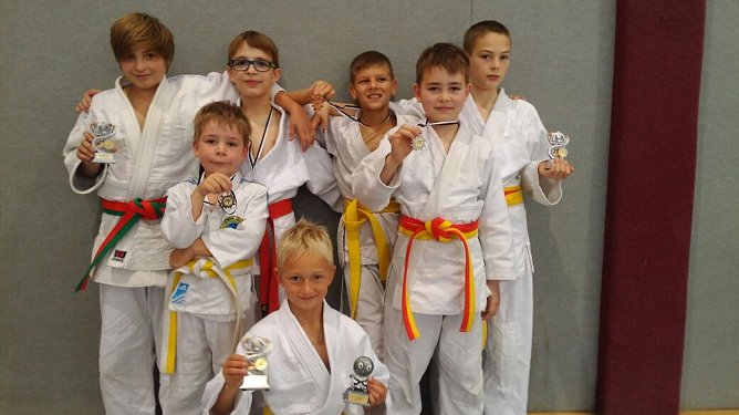 Die Nordh&auml;user Judokas konnten mehrere Siege feiern (Foto: Judoclub Nordhausen)