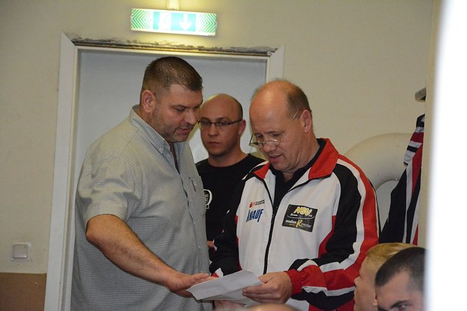 Michael D&ouml;ring (links) und Trainer Andreas Dietrich-Scherfling (Foto: Sandra Arm)