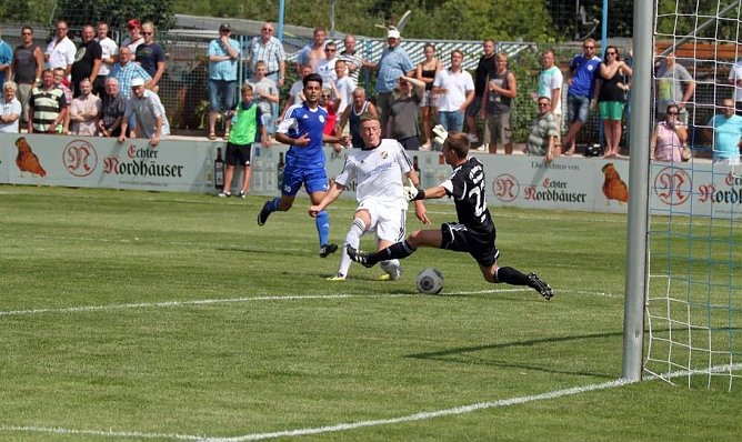 Georgi im Halberst&auml;dter Dress (Foto: Klaus Verkouter)