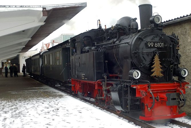 Abfahrbereit in Nordhausen (Foto: W. Schwarzbach)