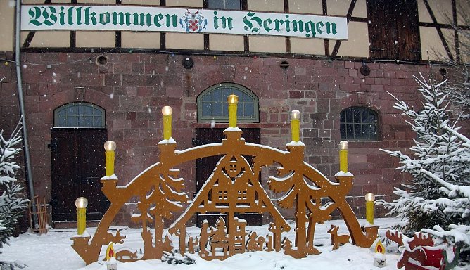 Gibt es in diesem Jahr wei&szlig;en Weihnachten? (Foto: H. Nebelung)