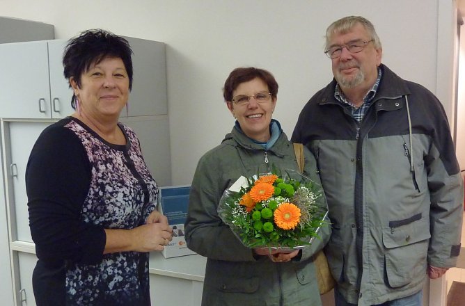 Erste B&uuml;rger begr&uuml;&szlig;t (Foto: Stadtverwaltung Bleicherode)