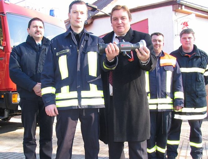 Neuer Chef, neues Rohr (Foto: psv) Neuer Chef, neues Rohr (Foto: psv)
