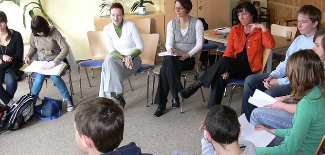 Diskussion (Foto: Kühn) Diskussion (Foto: Kühn)