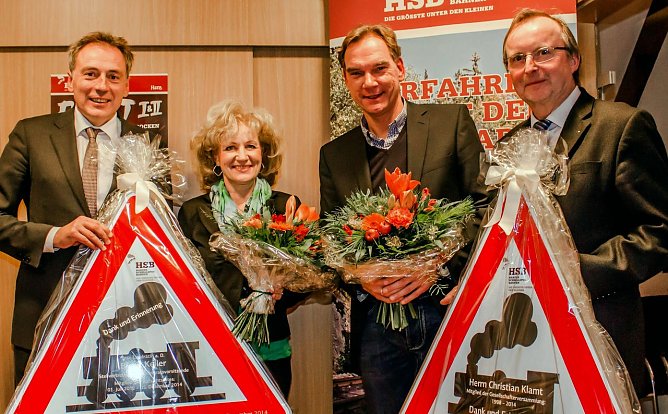 Keller und Klamt verabschiedet (Foto: HSB/Bahnsen) Keller und Klamt verabschiedet (Foto: HSB/Bahnsen)