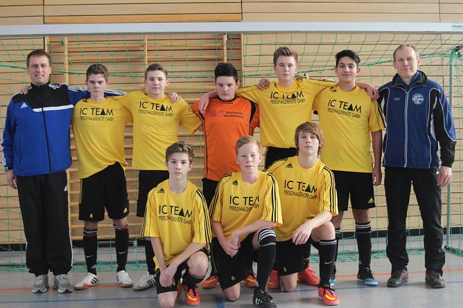 Die C1 Jugend der Spielvereinigung Nordhausen konnte in Leinefelde das Ticket f&uuml;r die Endrunde der Hallenlandesmeisterschaft l&ouml;sen (Foto: J. Penzler)