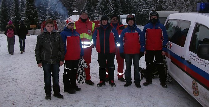 Bergwacht S&uuml;dharz hilft in Benneckenstein (Foto: privat)