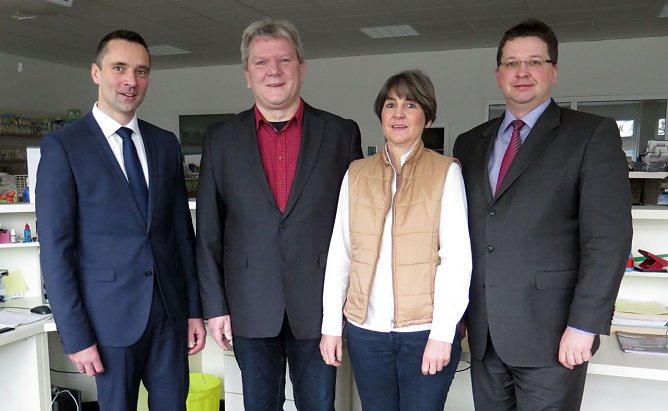 Besuch beim neuen Mitglied (Foto: NUV)