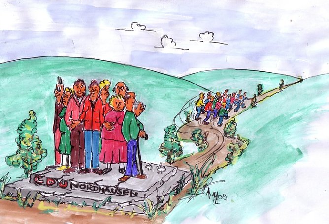 Auf und davon (Foto: Höfer) Auf und davon (Foto: Höfer)