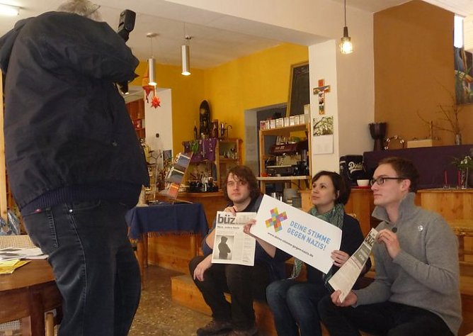 Gemeinsam gegen Rechts (Foto: nnz)