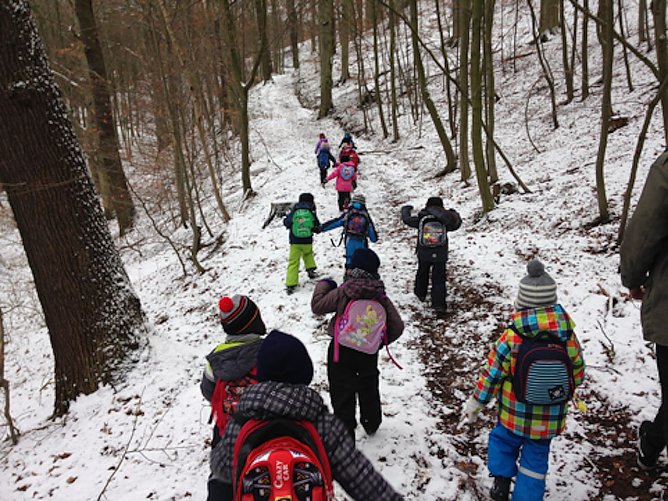 Waldentdecker unterwegs (Foto: Henning-Jacob)