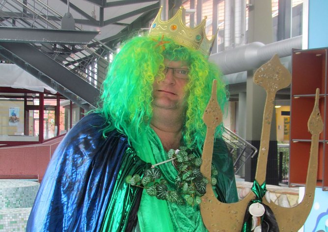 Neptun kommt ins Badehaus (Foto: Badehaus)