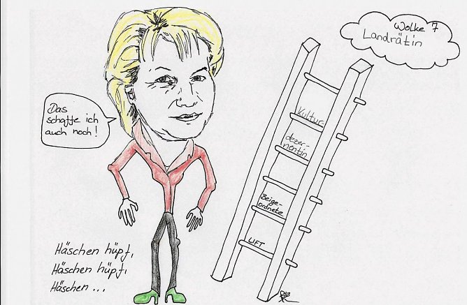 Karikatur (Foto: H. Buntfu&szlig;)