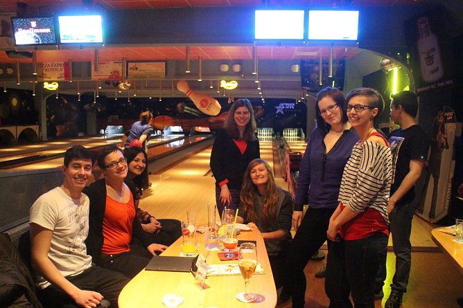 Die weite Welt in Nordhausen - gestern traf sich der internationale Stammtisch zum zweiten Mal (Foto: Angelo Glashagel)