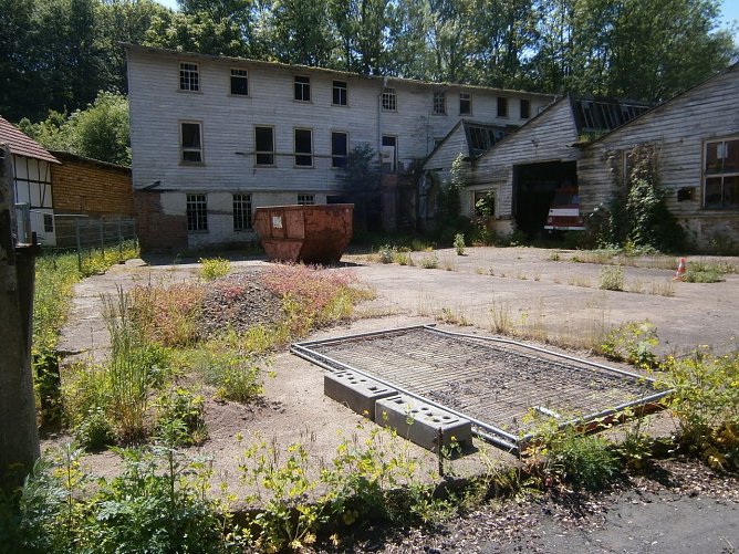 Die alten Ellricher Stiehlwerke werden abgerissen (Foto: Stadtverwaltung Ellrich) Die alten Ellricher Stiehlwerke werden abgerissen (Foto: Stadtverwaltung Ellrich)