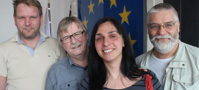 Anett Theuerkauf &uuml;bernimmt die Rolle der Brockenhexe und wird zusammen mit der Rolandgruppe auf dem 47. Nordh&auml;user Rolandsfest auf der B&uuml;hne stehen (Foto: Angelo Glashagel)