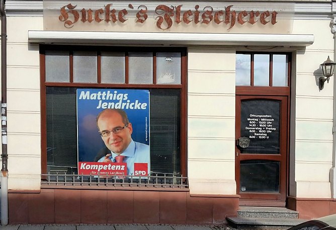 Leere oder Leben - Peter Blei wundert sich &uuml;ber den Wahlkampf der Nordh&auml;user SPD (Foto: Peter Blei)