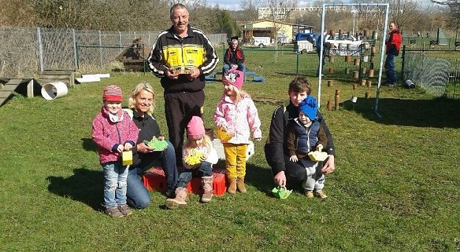 Ostereier gesucht (Foto: privat) Ostereier gesucht (Foto: privat)