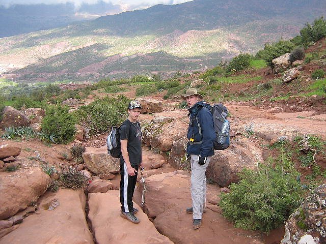 Arbeit in Marokko (Foto: Autoren) Arbeit in Marokko (Foto: Autoren)